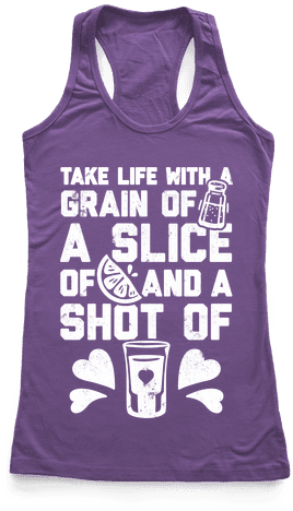 Take Life With A Grain Of Salt, A Slice Of Lime, And - Arriba Abajo Al Centro Pa Dentro Shirt (484x484), Png Download
