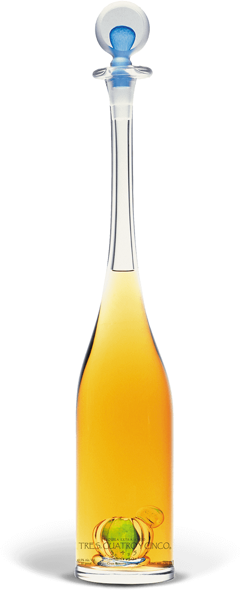 Tequila 3 4 5 Extra Añejo - Tres Cuatro Cinco Extra Anejo Tequila (800x1180), Png Download