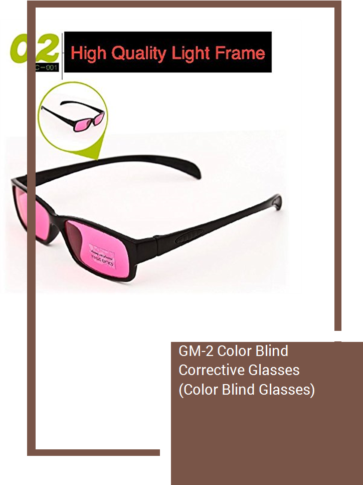 Gm-2 Color Blind Corrective Glasses - Glasses (735x1100), Png Download