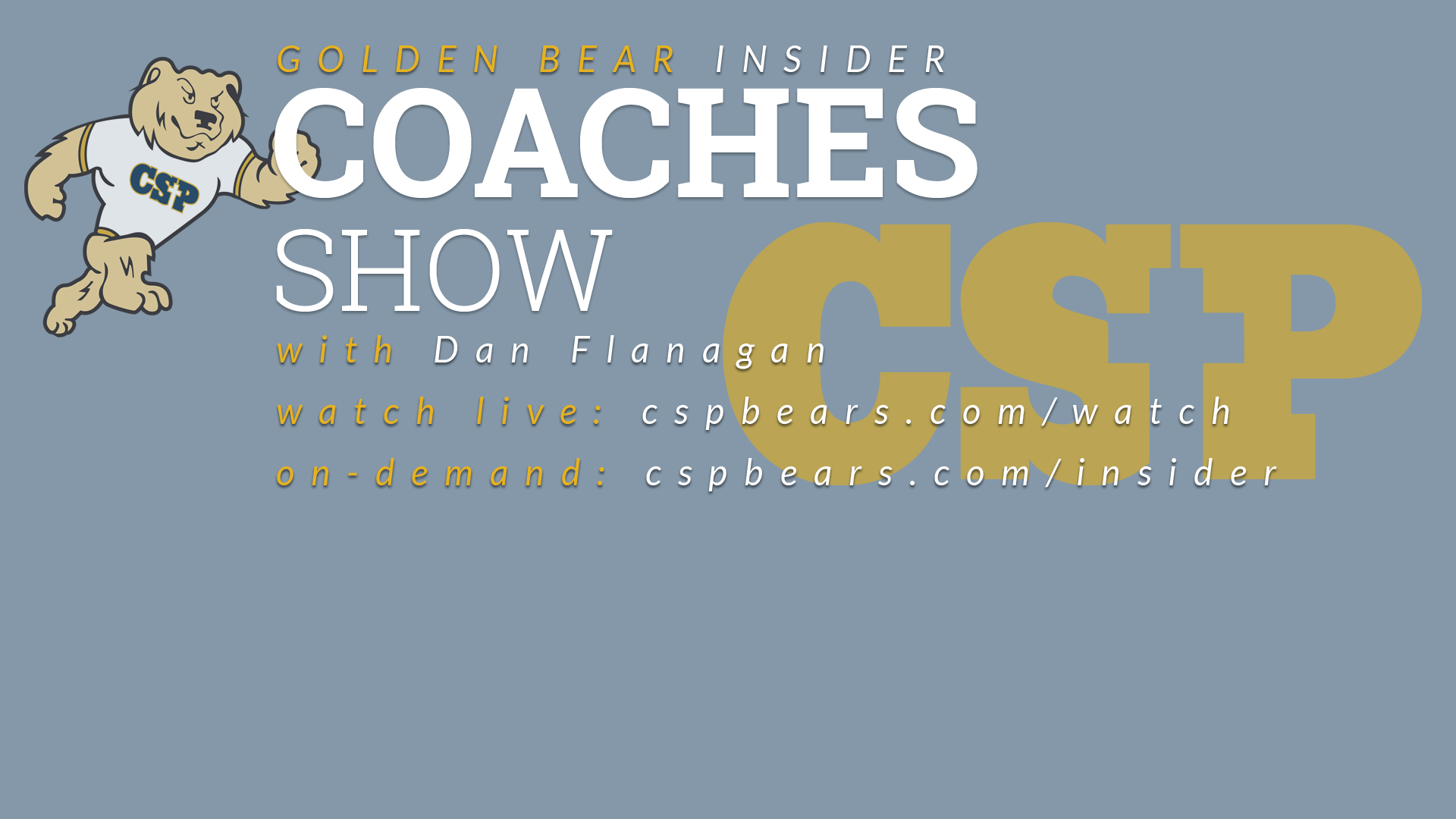 December Episode Of Golden Bear Insider Is Online Now - Concordia University (1920x1080), Png Download