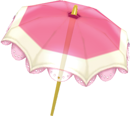 Mk7 Peach Parasol - Mario Kart 7 Peach Parasol (458x409), Png Download
