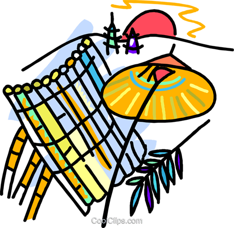 Japanese Umbrella Royalty Free Vector Clip Art Illustration (480x468), Png Download