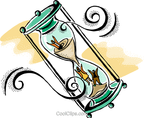 Hourglass, Business Metaphor, Time Royalty Free Vector - Illustration (480x394), Png Download