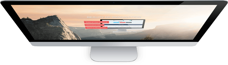 Imac Curvy For 1440p - Computer Monitor (800x230), Png Download