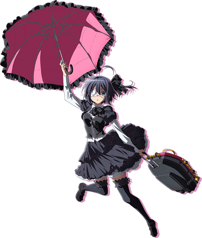 Name In Japanese, 小鳥遊 六花 - Chuunibyou Rikka (663x780), Png Download