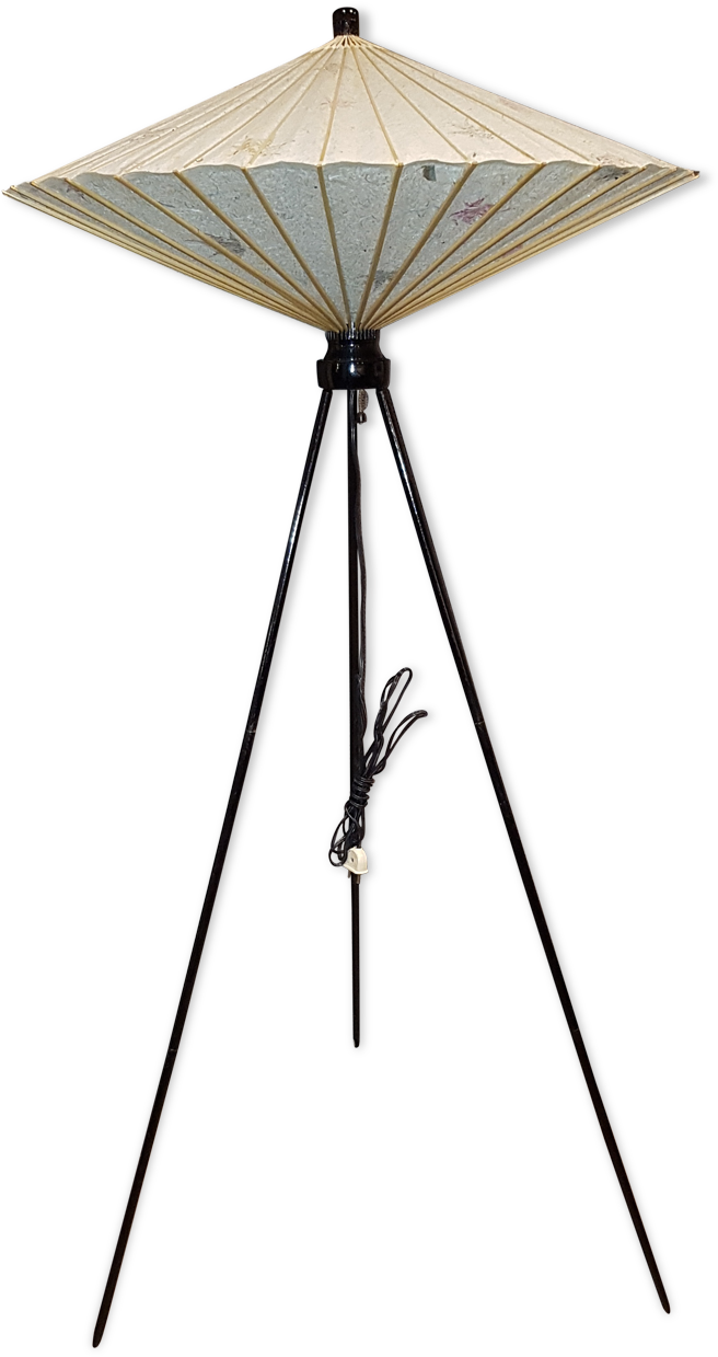 Japanese Umbrella Floor Lamp 20 Years - Umbrella (1457x1457), Png Download