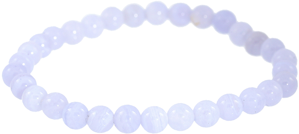 Blue Lace Agate Gemstone Bracelet - Bracelet (1024x1024), Png Download