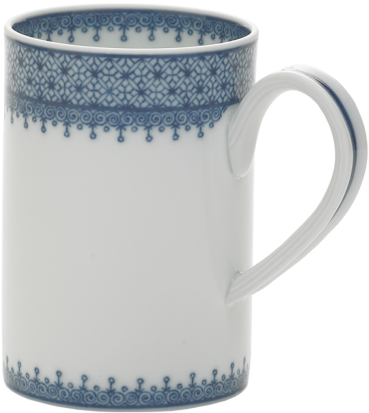 Mottahedeh France Mottahedeh Blue Lace Mug 858541 (650x431), Png Download