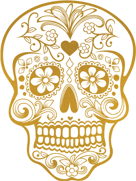 Candy Skull - Kromebody - Dia De Los Muertos Sugar Skulls (700x700), Png Download