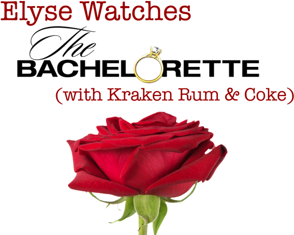 Elyse Watches The Bachelorette - Big Red Long Stem Rose (600x501), Png Download
