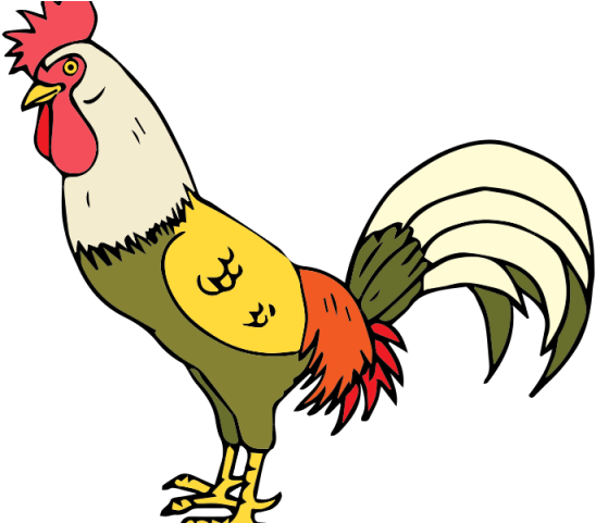 Chick Clipart Chiken - Personalisierter Hahn-huhn-vogel Rundes Keramik Ornament (640x480), Png Download