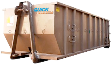Welcome To Quick Dumpster Rentals & Hauling Services - Construction Bin (471x313), Png Download