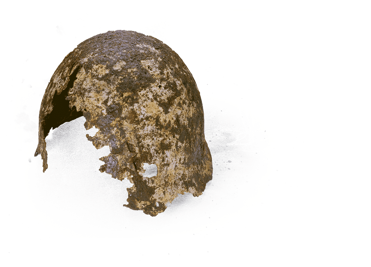 Metal Helmet - Igneous Rock (1188x857), Png Download