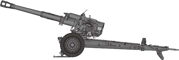 Cannon Png - Artillery Png (637x259), Png Download