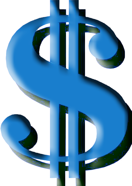 Piewalla's Dodger Blues - Green Dollar Sign Png (520x731), Png Download