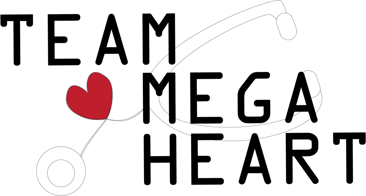 Team Mega Heart - Retrowave Brushes (1500x815), Png Download