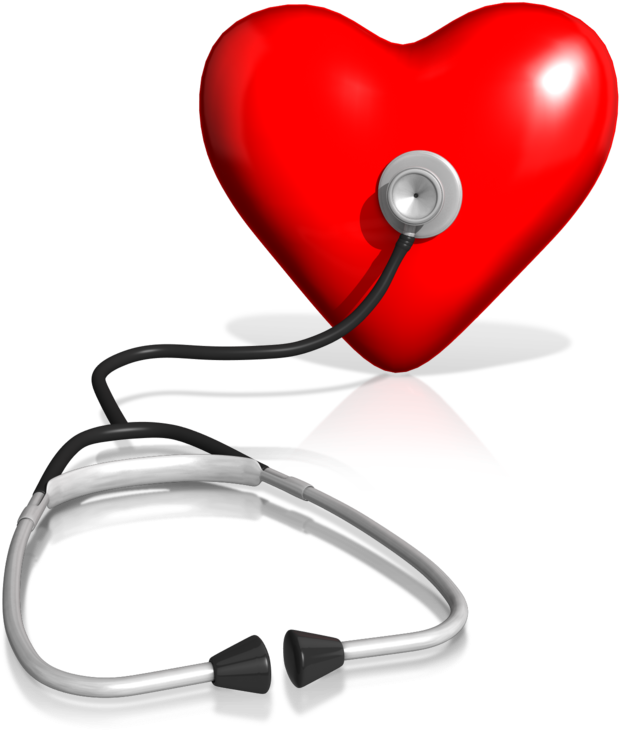 Informatie Over Eetstoornissen - Heart With Stethoscope Png (742x800), Png Download