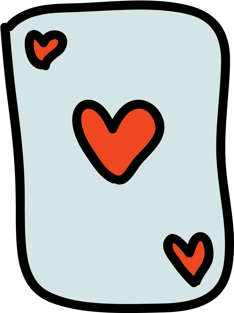 3 Of Hearts Icon (1600x1600), Png Download