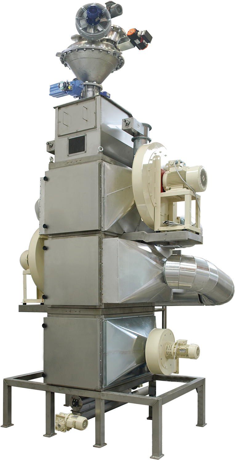 Tfc Is A Next Generation Tecno 3 Roaster, For The Continuous - Cacao Continuous Roaster (800x1514), Png Download