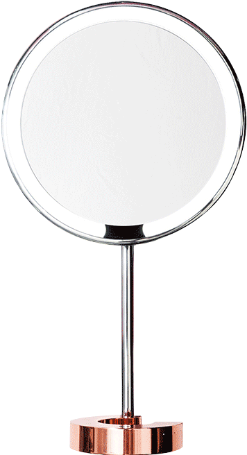 Amiro C Series Desktop Daylight Led Vanity Mirror With - Circle (800x800), Png Download