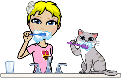 La Loca Reviews La Dentista - Bitstrips (398x398), Png Download