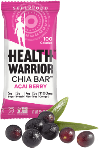 Health Warrior Chia Energy Bar - Health Warrior Acai Berry Chia Bars (400x600), Png Download