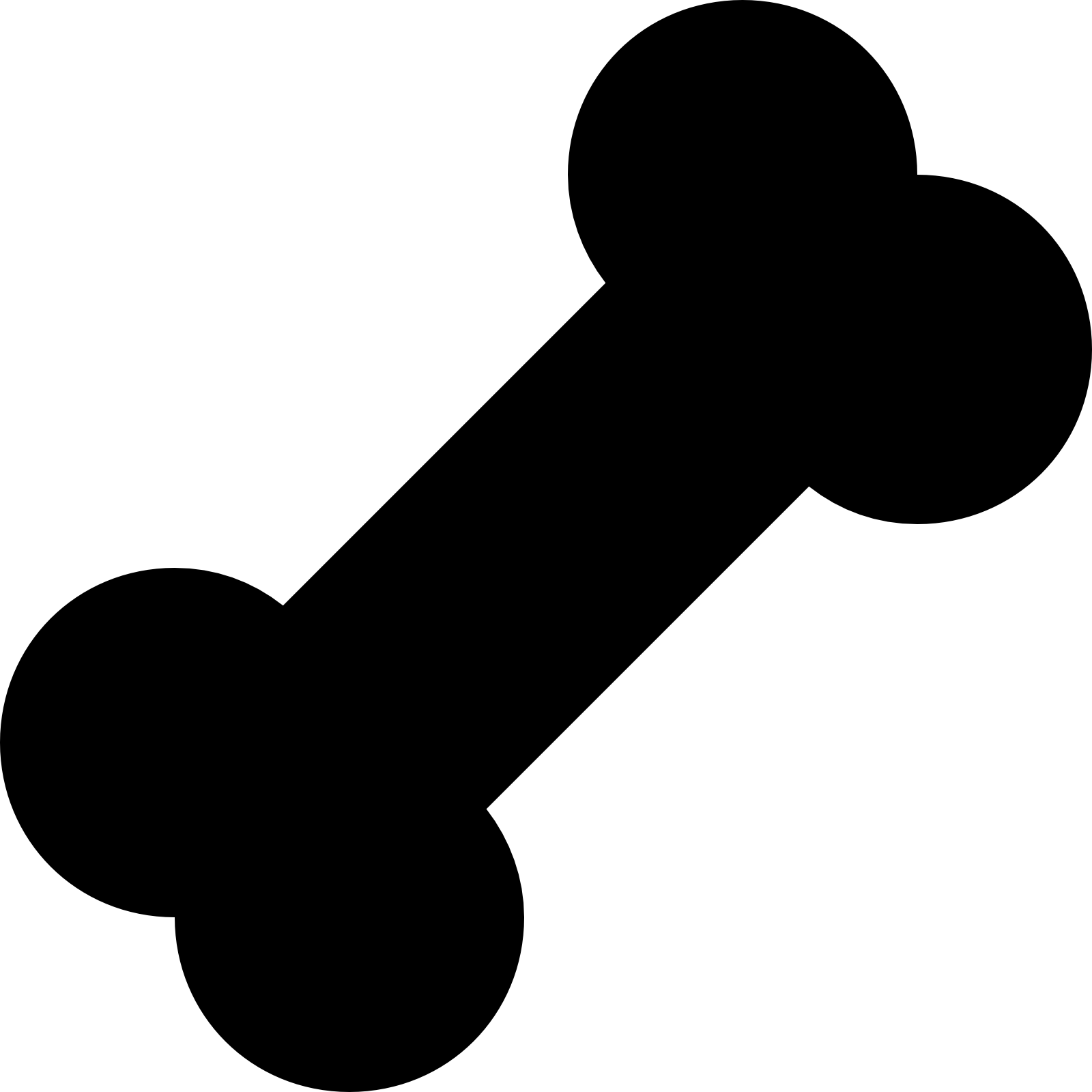 Png Image - Dog Bone Clipart Png (1600x1600), Png Download