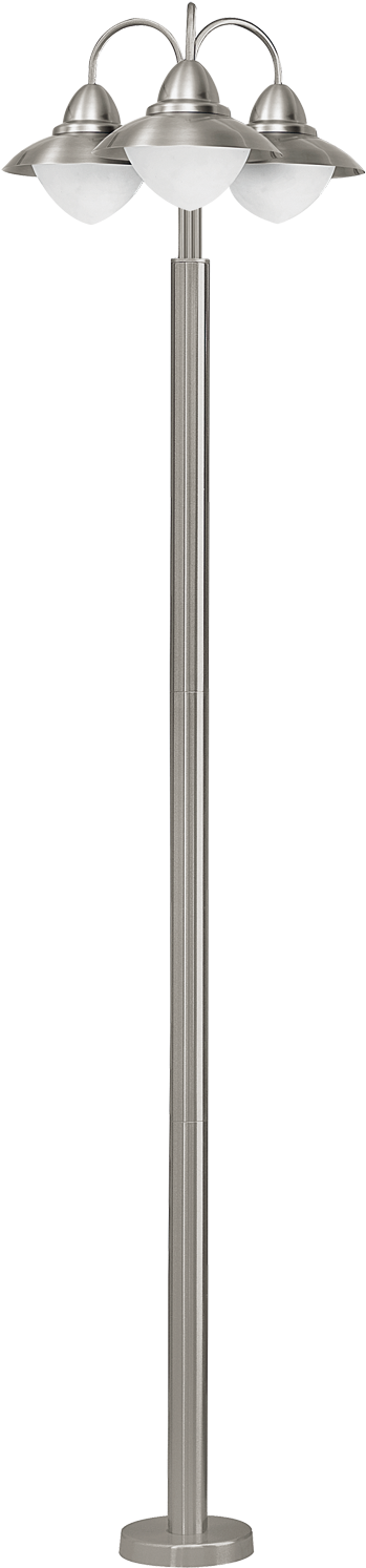 Sidney Outdoor 3l Lampost - Eglo 87105 Sidney Stainless Steel Outdoor Wall Light (1500x1500), Png Download