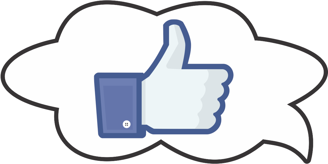 1 - Like And Heart Button Facebook (1201x1201), Png Download