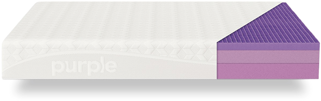 Purple - Mattress (670x326), Png Download