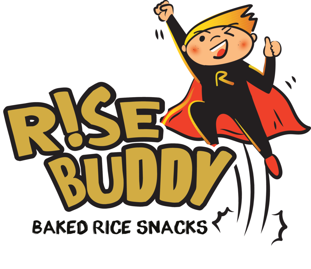 Rise Buddy Logo Png - Rise Buddy Baked Rice Snacks (1024x884), Png Download