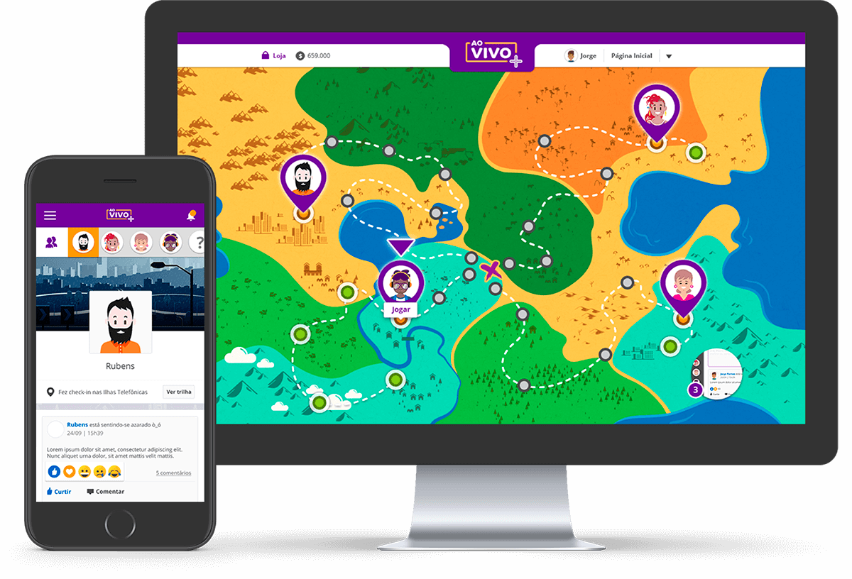 Nuvens Nuvens Vivo Gamificação - Web Design (1200x816), Png Download