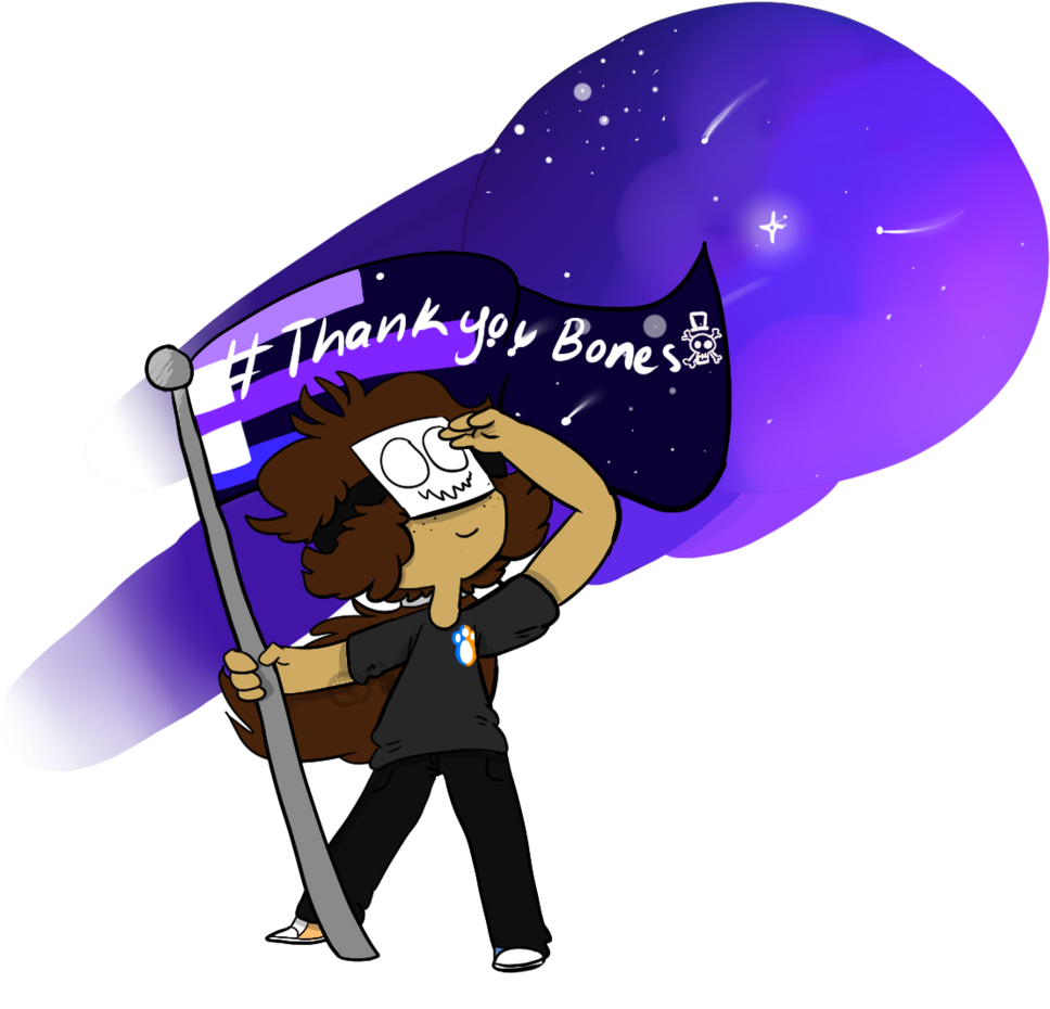 Bones Clipart Thank You - Pencil (1024x960), Png Download