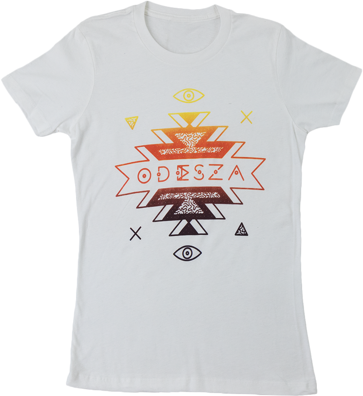 Women's Tribal Gradient Shirt - Shirt (1000x1000), Png Download