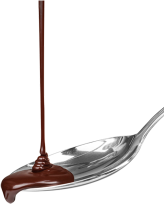 Featured Events - Chocolate On Spoon Transparent (333x441), Png Download