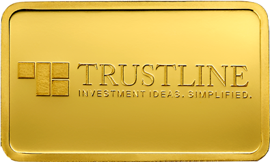 Gold Ingot Trustline 10 Gm - .com (470x470), Png Download