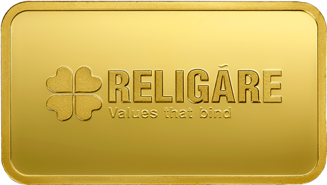 Gold Ingot Religare 100 Gm - .com (470x470), Png Download
