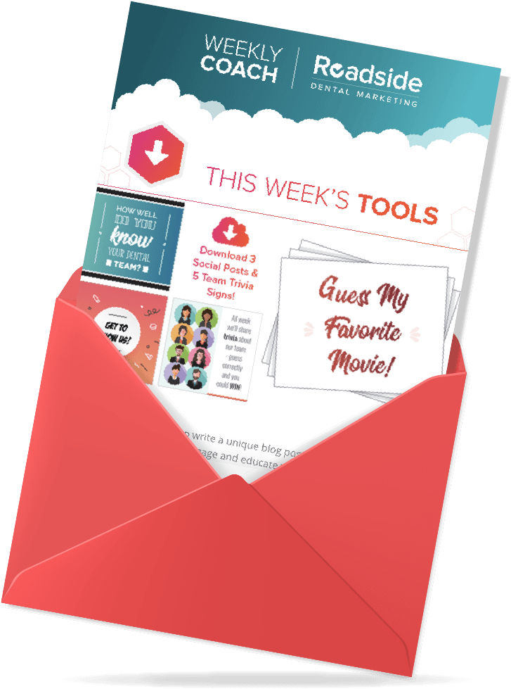 Weekly Coach Sample Email - Brochure (900x1058), Png Download