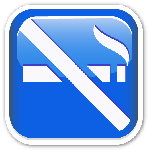 No Smoking Symbol - Emoji (523x528), Png Download