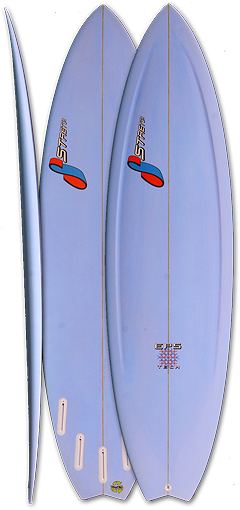 Stretch Surfboards (240x510), Png Download