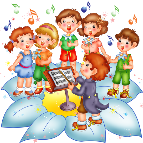 Personnages, Illustration, Individu, Personne, Gens - Музыка И Дети Клипарт (600x600), Png Download