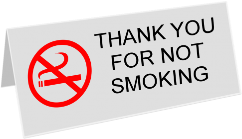 No-smoking,stop - Smoking Ban (500x346), Png Download