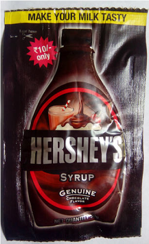 Amul Chocolate Syrup 30gm (500x500), Png Download