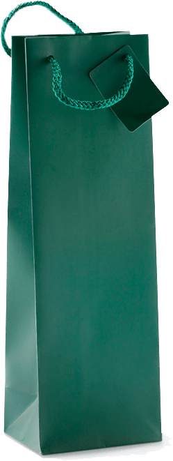 Green Gift Bags - Paper Bag (350x800), Png Download