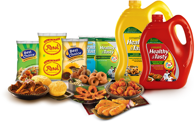 Winning Hearts Through Popular Brands Like Emami Healthy - Emami Healthy And Tasty Oil (646x550), Png Download