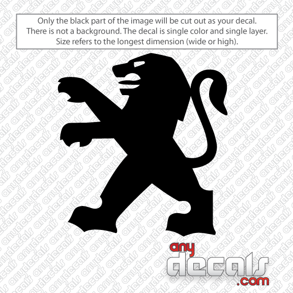Peugeot Car Decal - Peugeot Logo (576x576), Png Download
