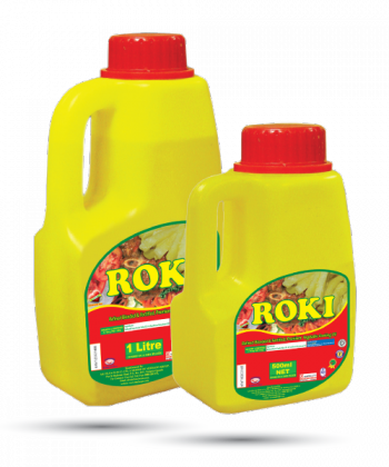Roki Premium Vegetable Cooking Oil - Cooking Oil In Uganda (350x420), Png Download