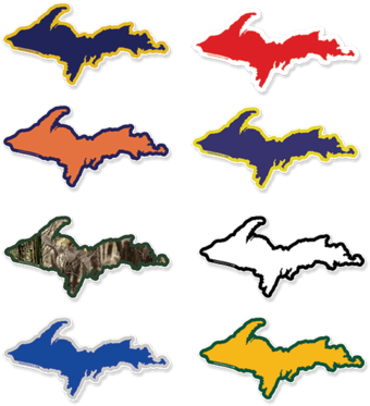 Cafepress Michigan Tile Coaster (400x400), Png Download