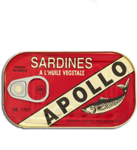 More Views - Apollo Sardines (600x600), Png Download