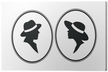 Lady And Gentleman- Male Female Gender Vector Symbols - Symbol (400x400), Png Download
